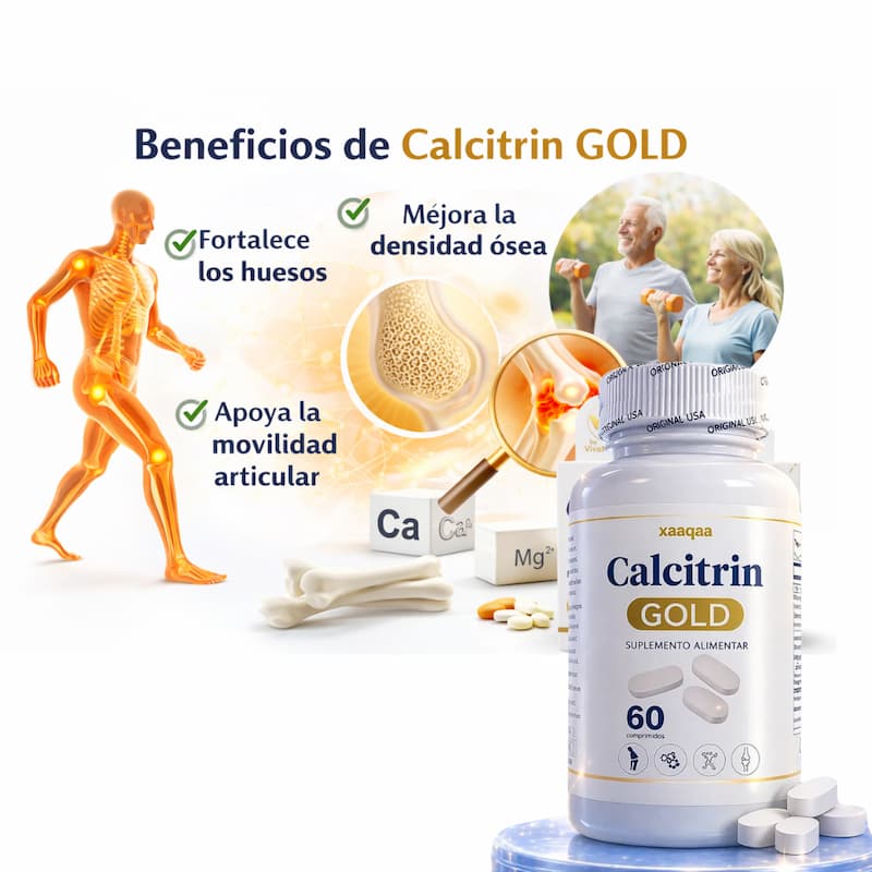 Calcitrin Gold® - 60 cápsulas