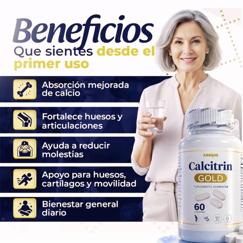 Calcitrin Gold® - 60 cápsulas